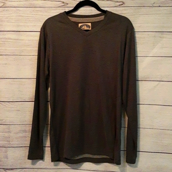 Grizzly Mountain Other - Grizzly Mountain Long Sleeve V-Neck Pullover Sweater Men’s M